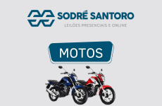 Leilão de Motocicletas - Terça-Feira - 09/06/2026